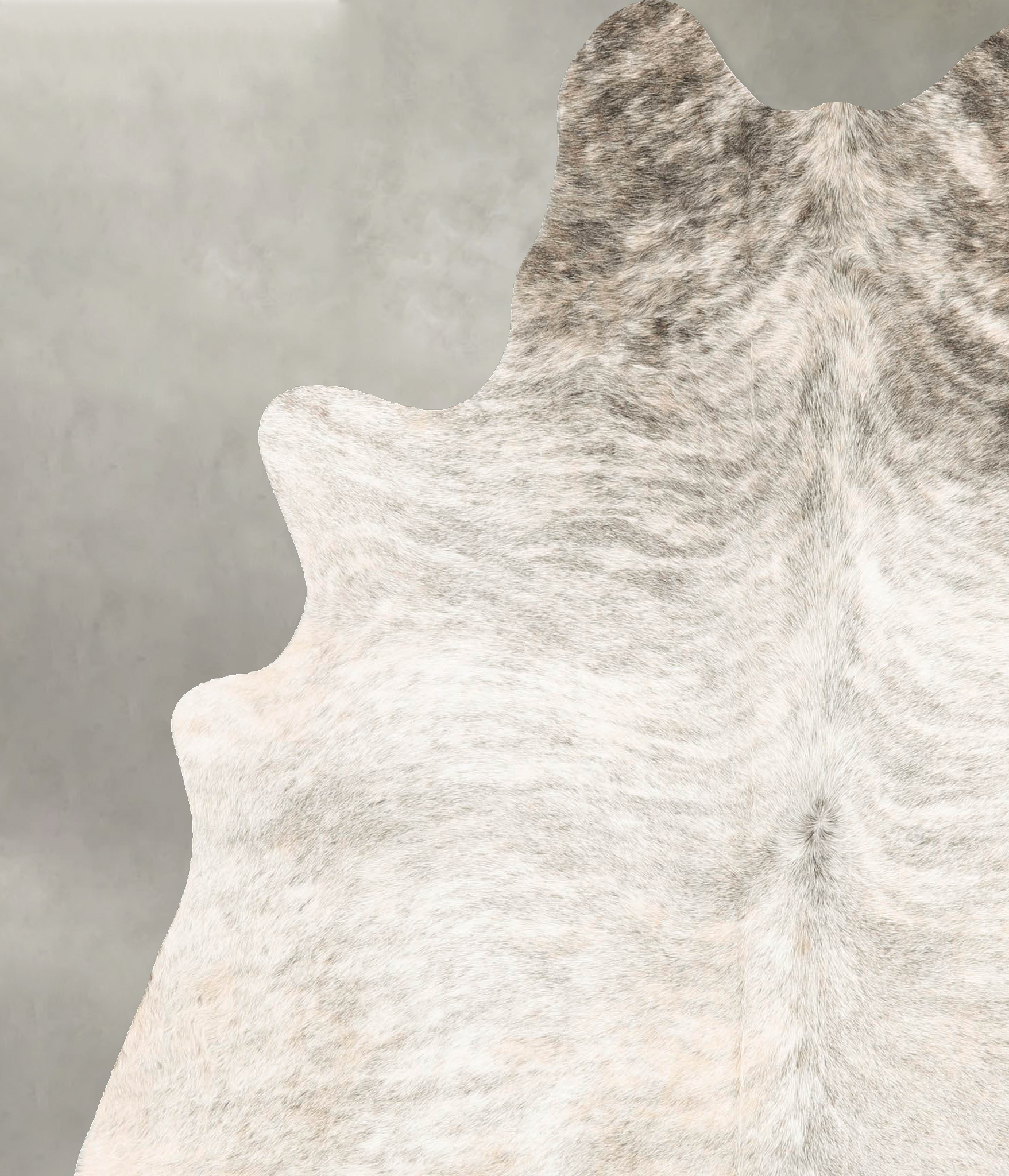 Grey Brindle Cowhide Rug #B27887