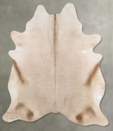Champagne XX-Large Brazilian Cowhide Rug 8'6"H x 7'0"W #B27893 by Hudson Hides