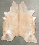 Champagne XX-Large Brazilian Cowhide Rug 8'2"H x 6'10"W #B27896 by Hudson Hides