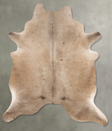 Taupe XX-Large Brazilian Cowhide Rug 8'0"H x 6'6"W #B27918 by Hudson Hides