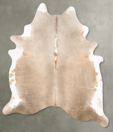 Taupe XX-Large Brazilian Cowhide Rug 8'6"H x 6'8"W #B27919 by Hudson Hides