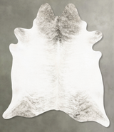 Grey Brindle XX-Large Brazilian Cowhide Rug 7'6"H x 6'10"W #B27926 by Hudson Hides