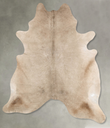 Champagne XX-Large Brazilian Cowhide Rug 8'9"H x 6'8"W #B27935 by Hudson Hides