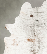 Salt and Pepper Brown XX-Large Brazilian Cowhide Rug 8'3"H x 6'3"W #B27995 by Hudson Hides