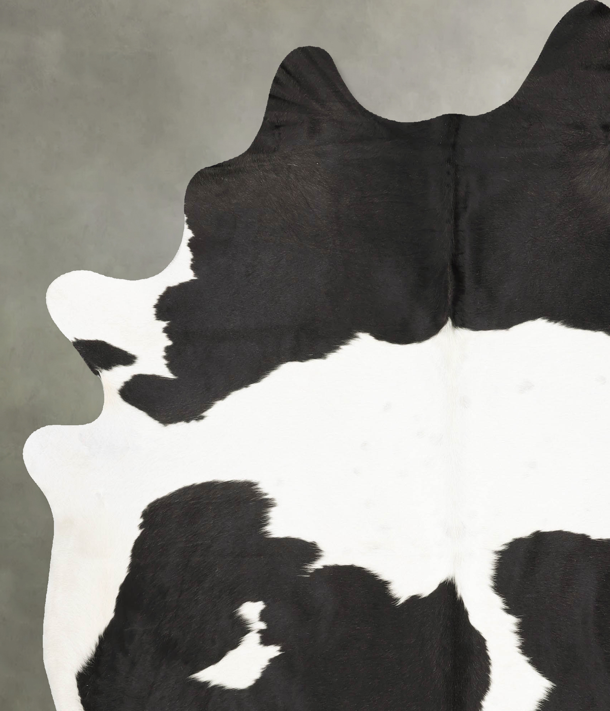 Black and White Cowhide Rug #B28000