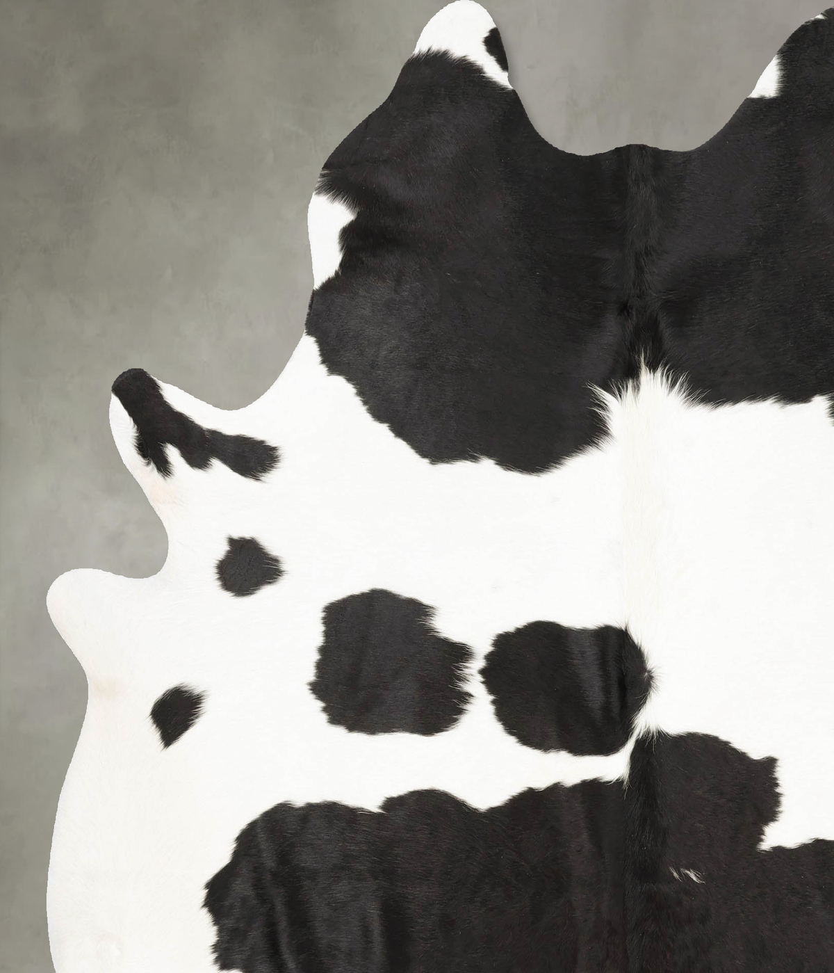 Black and White Cowhide Rug #B28004