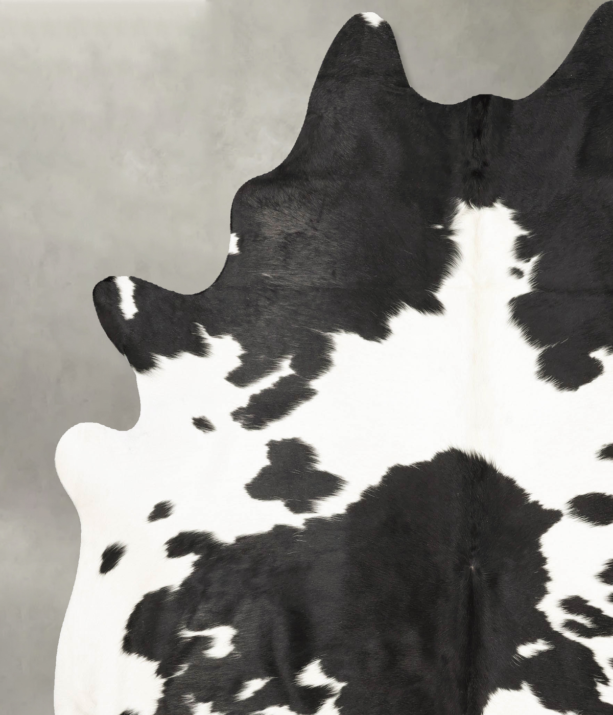 Black and White Cowhide Rug #B28006