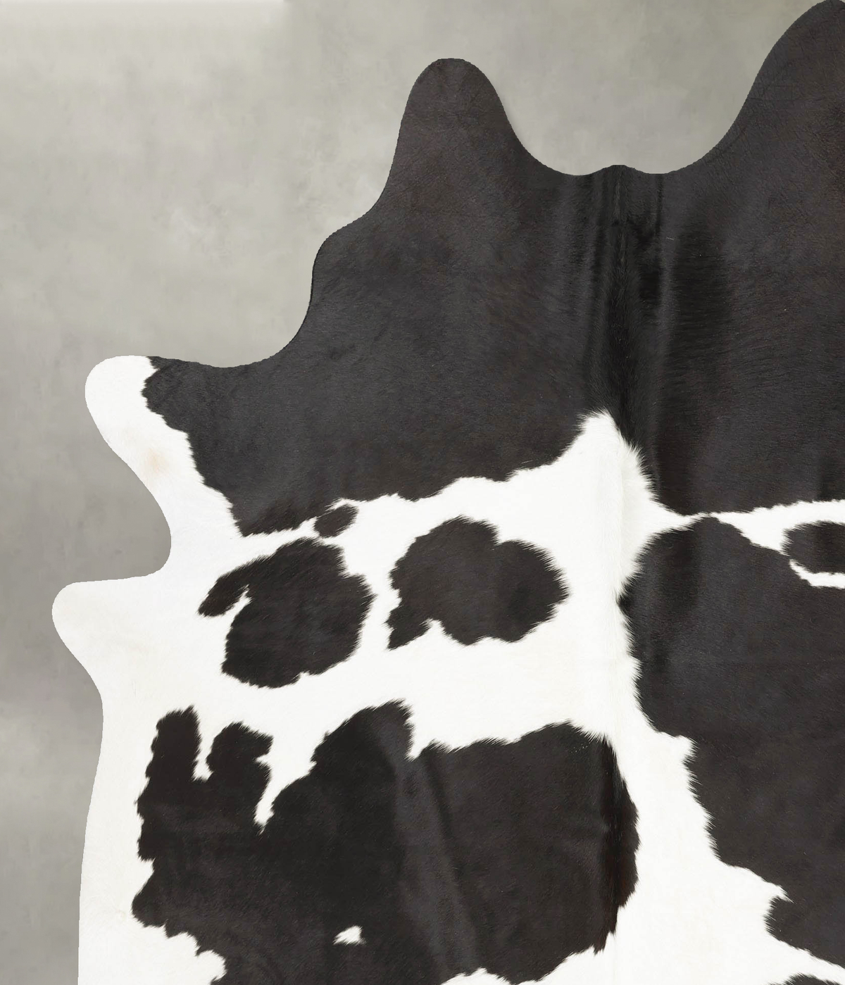 Black and White Cowhide Rug #B28007