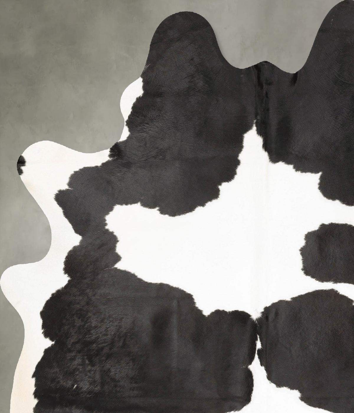 Black and White Cowhide Rug #B28020