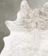 Grey Brindle X-Large Brazilian Cowhide Rug 7'6"H x 5'8"W #B28033 by Hudson Hides