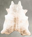 Light Brindle X-Large Brazilian Cowhide Rug 7'2"H x 6'7"W #B28036 by Hudson Hides