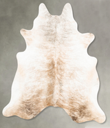Light Brindle X-Large Brazilian Cowhide Rug 7'2"H x 6'7"W #B28036 by Hudson Hides
