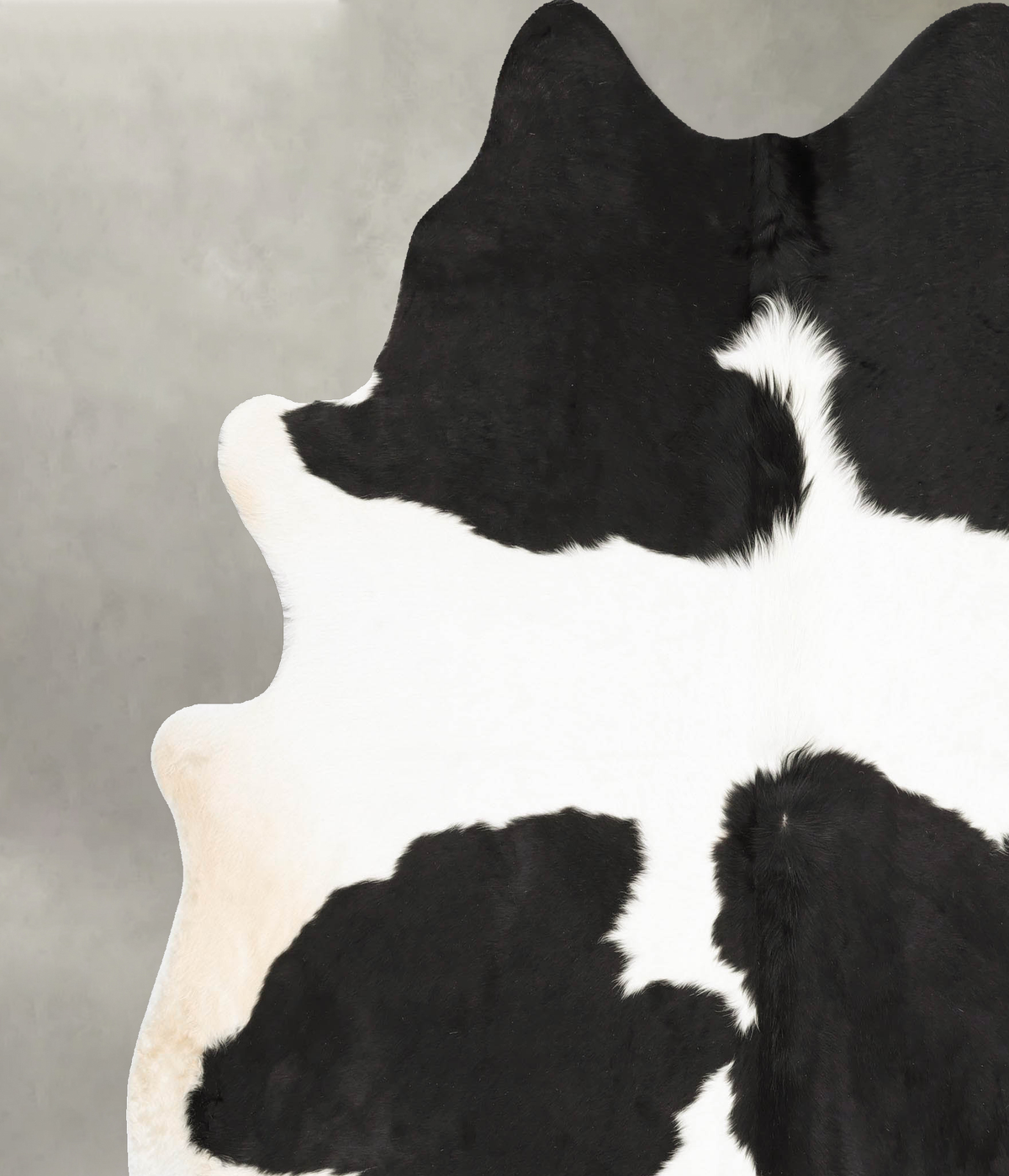 Black and White Cowhide Rug #B28052