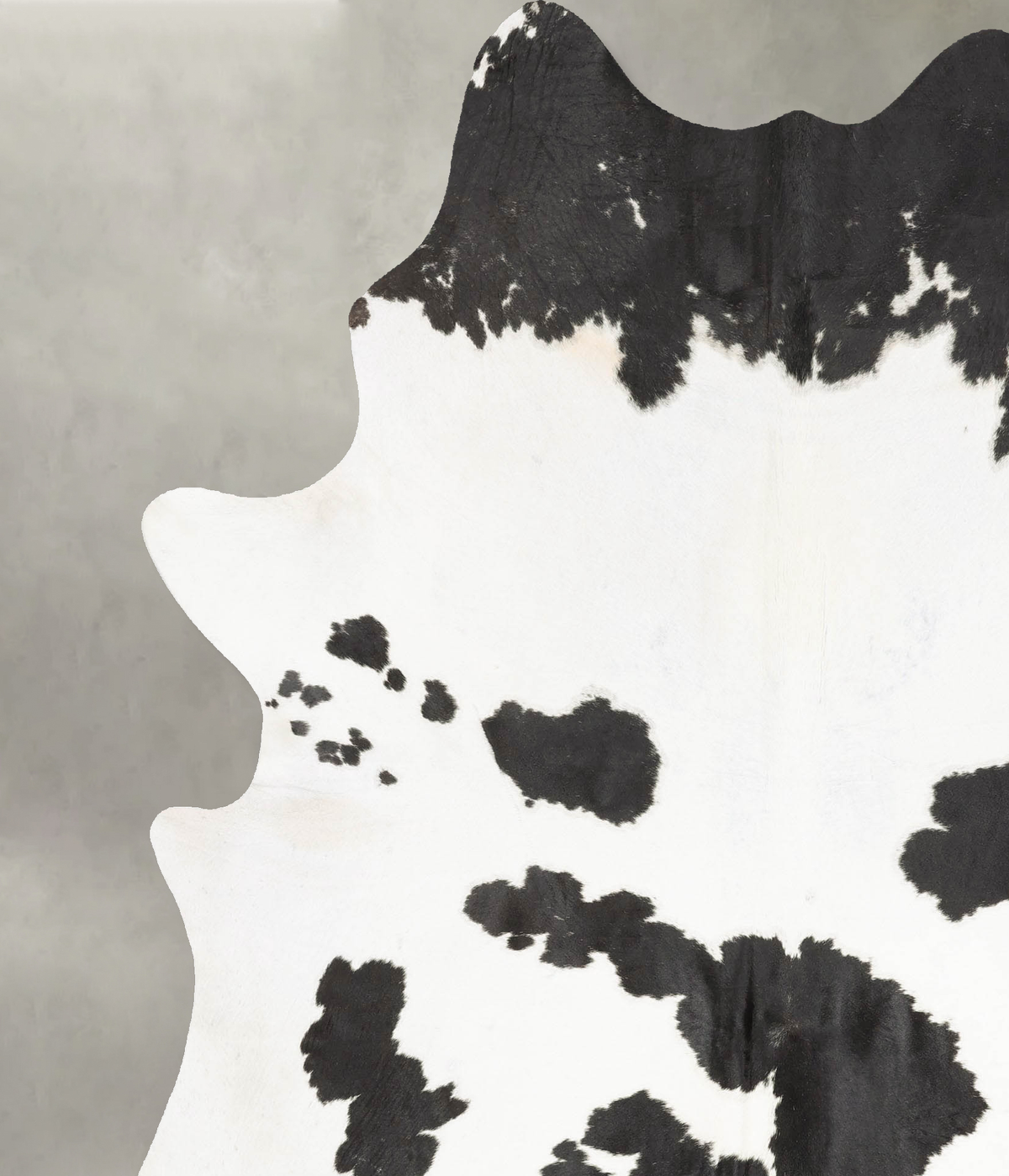 Black and White Cowhide Rug #B28057
