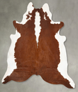 Hereford XX-Large Brazilian Cowhide Rug 8'6"H x 7'8"W #B28058 by Hudson Hides