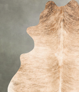 Light Brindle Large Brazilian Cowhide Rug 6'7"H x 6'0"W #B28077 by Hudson Hides