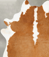 Hereford X-Large Brazilian Cowhide Rug 7'6"H x 6'0"W #B28081 by Hudson Hides