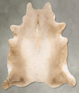 Champagne XX-Large Brazilian Cowhide Rug 8'5"H x 7'4"W #B28097 by Hudson Hides