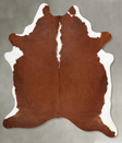 Hereford XX-Large Brazilian Cowhide Rug 8'6"H x 6'7"W #B28109 by Hudson Hides