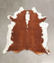 Hereford XX-Large Brazilian Cowhide Rug 7'3