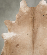 Taupe XX-Large Brazilian Cowhide Rug 8'2"H x 6'9"W #B28135 by Hudson Hides