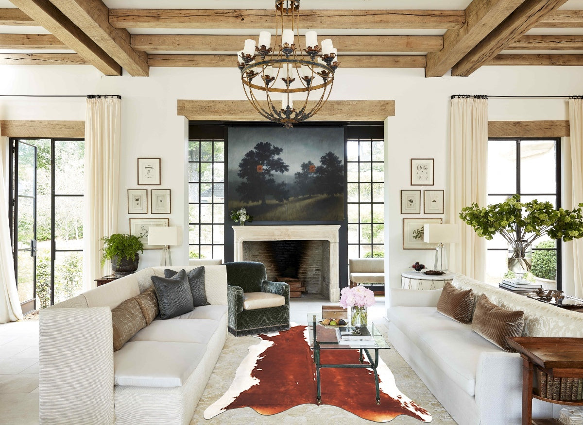 Hereford Cowhide Rug #B2813