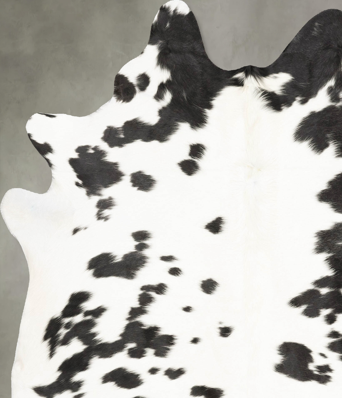 Black and White Cowhide Rug #B28180