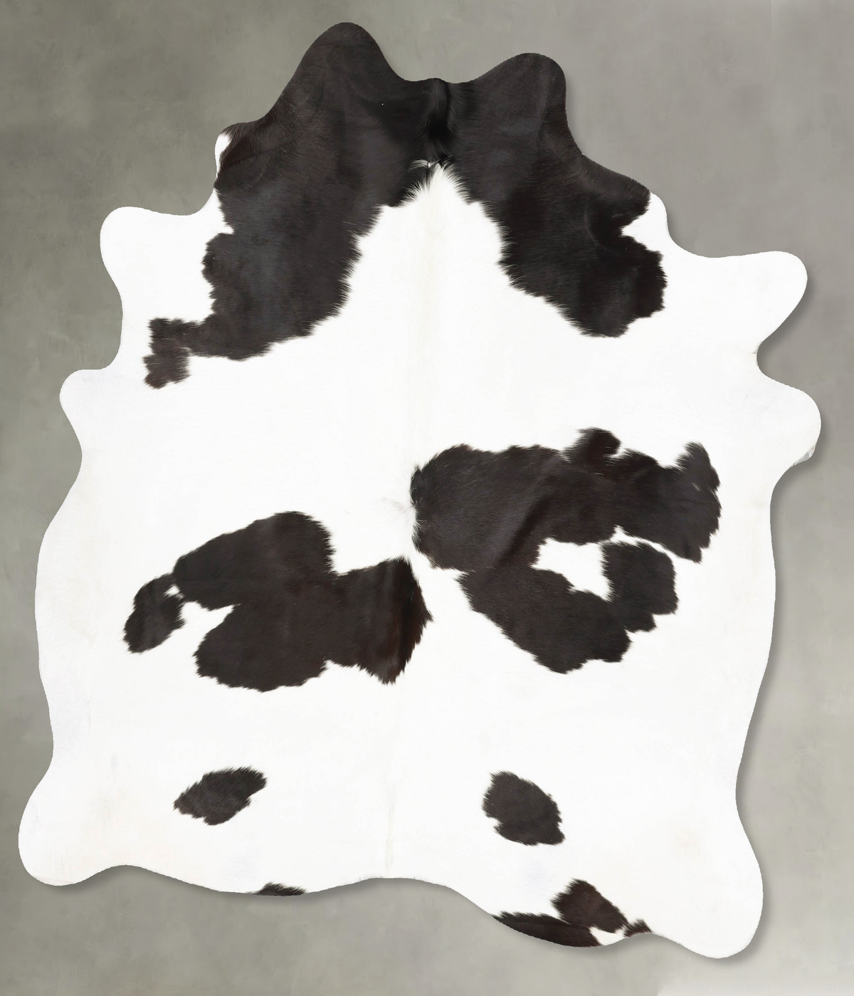 Black and White Cowhide Rug #B28183