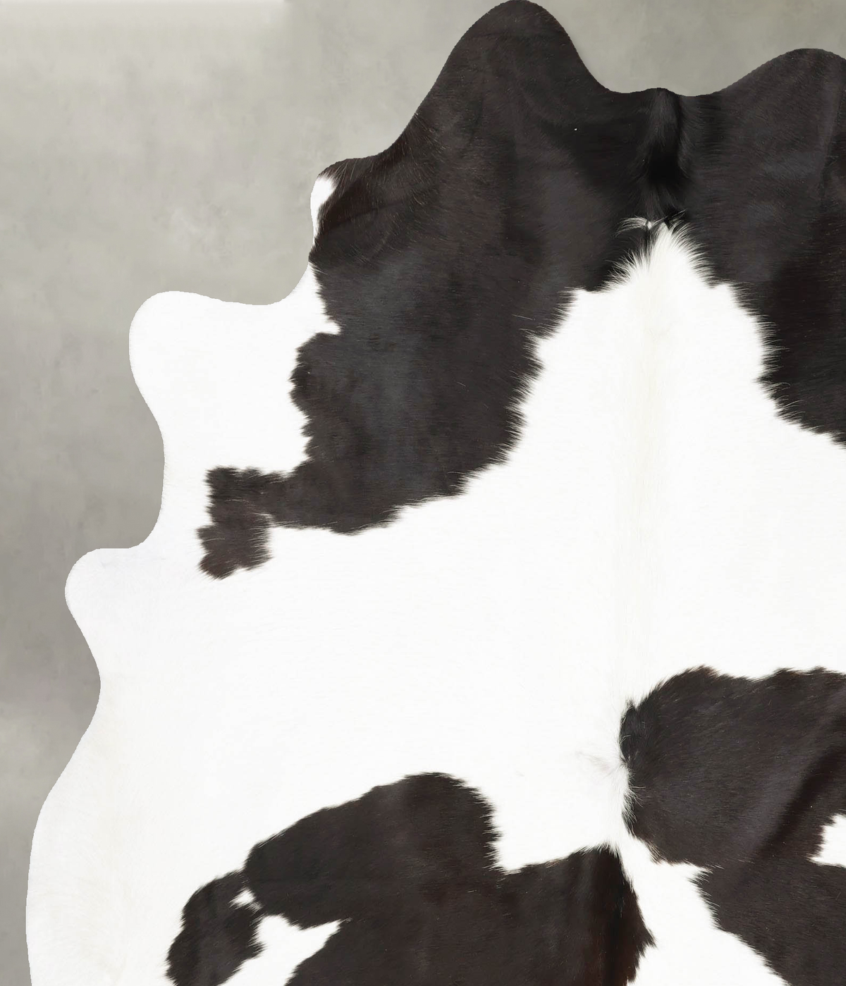 Black and White Cowhide Rug #B28183