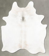 Light Grey XX-Large Brazilian Cowhide Rug 8'3"H x 6'1"W #B28191 by Hudson Hides