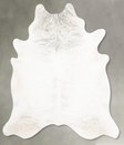 Grey Brindle XX-Large Brazilian Cowhide Rug 8'2"H x 7'6"W #B28195 by Hudson Hides
