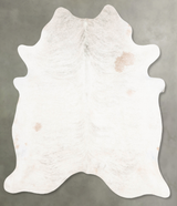 Grey Brindle X-Large Brazilian Cowhide Rug 7'6"H x 6'8"W #B28196 by Hudson Hides