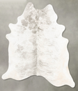 Grey Brindle XX-Large Brazilian Cowhide Rug 8'0"H x 6'8"W #B28197 by Hudson Hides