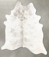 Grey Brindle XX-Large Brazilian Cowhide Rug 8'0"H x 6'8"W #B28197 by Hudson Hides
