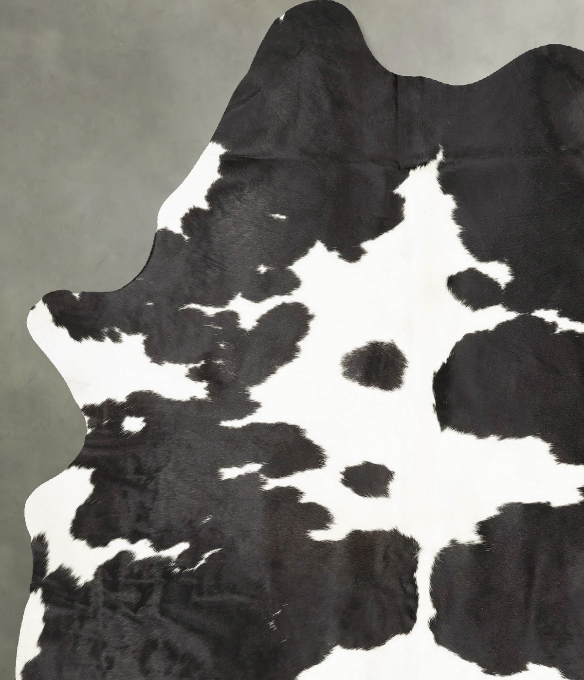 Black and White XX-Large Brazilian Cowhide Rug 8'4"H x 6'1"W #B28202 by Hudson Hides