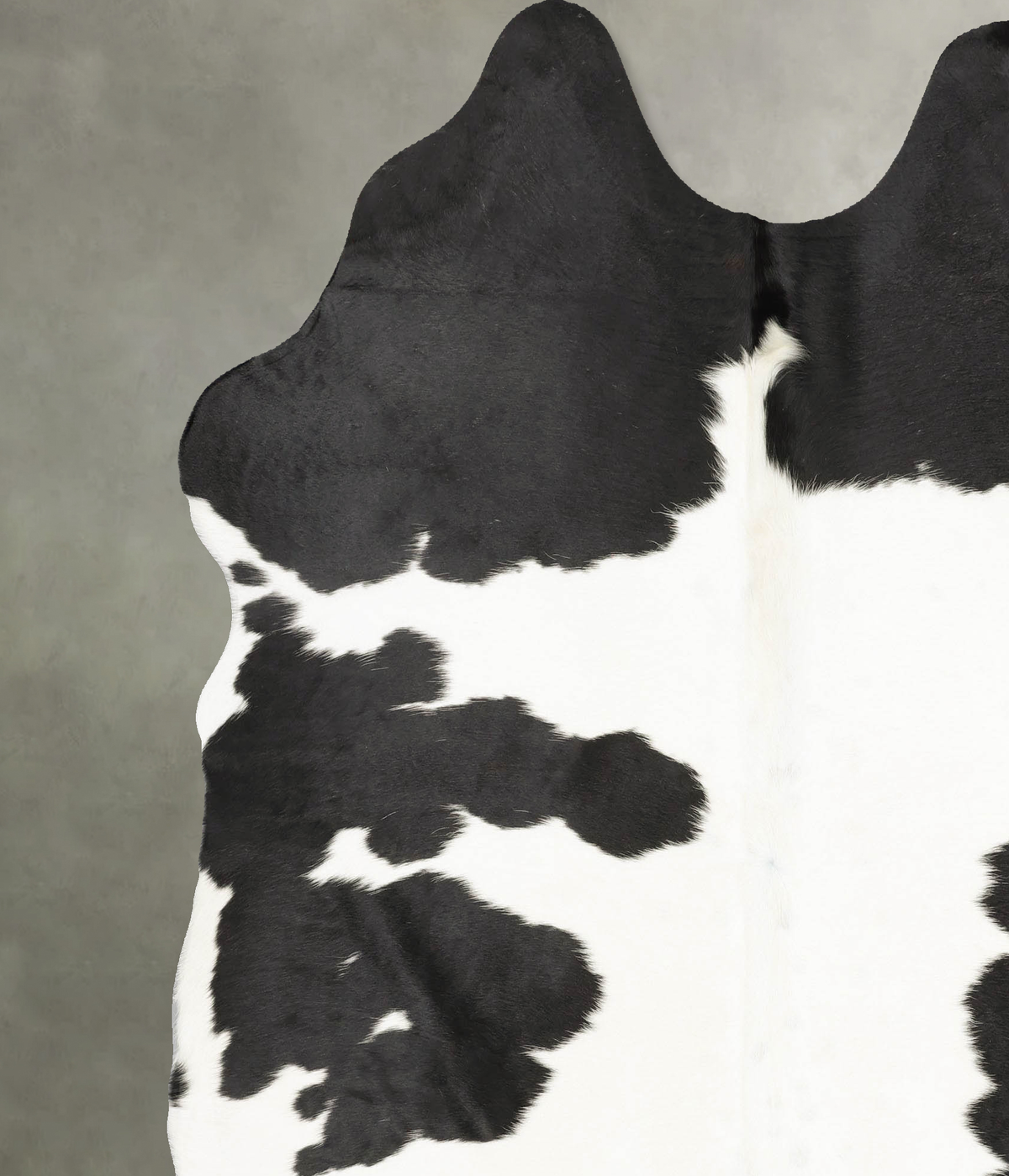 Black and White Cowhide Rug #B28203