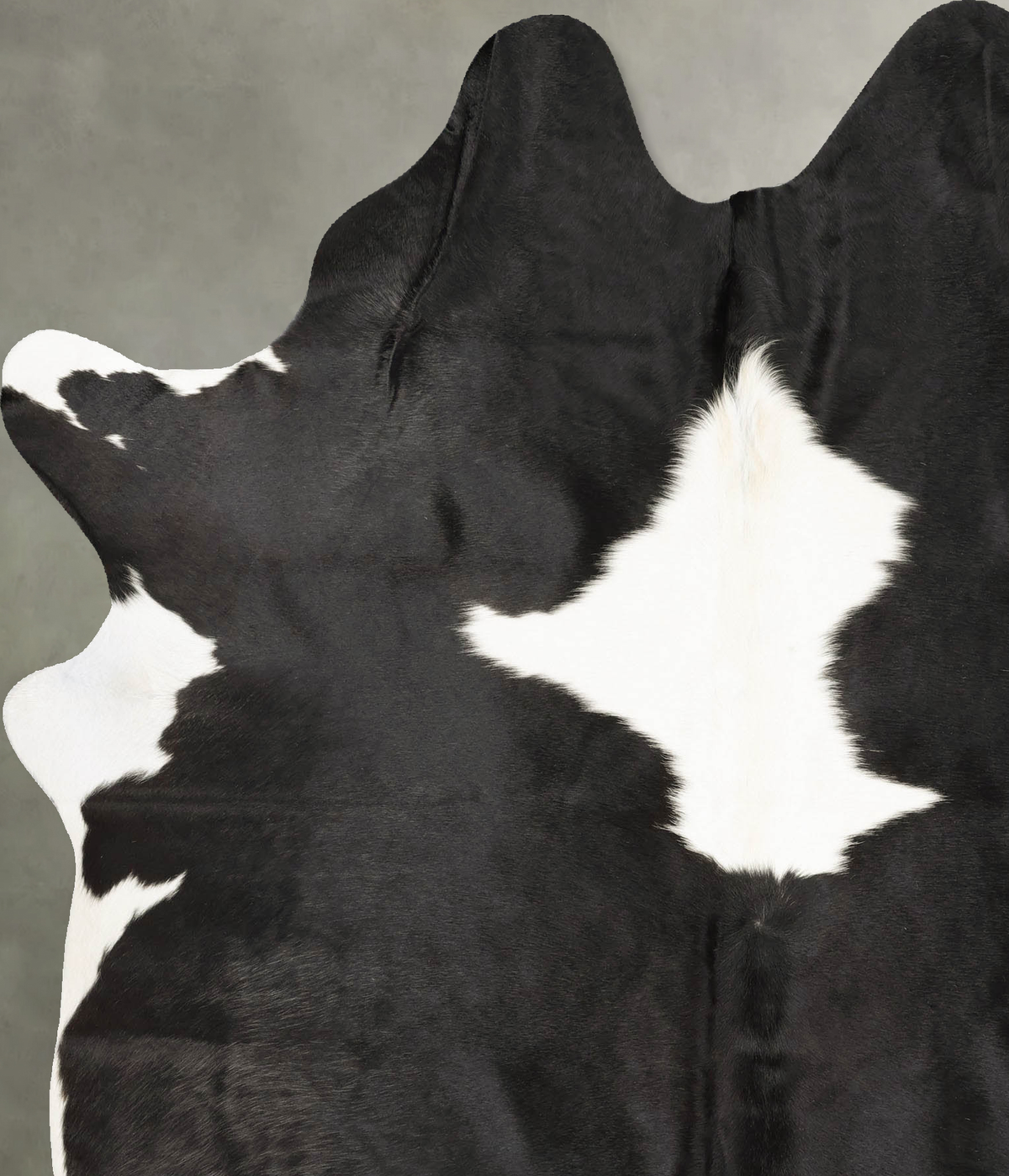 Black and White Cowhide Rug #B28214