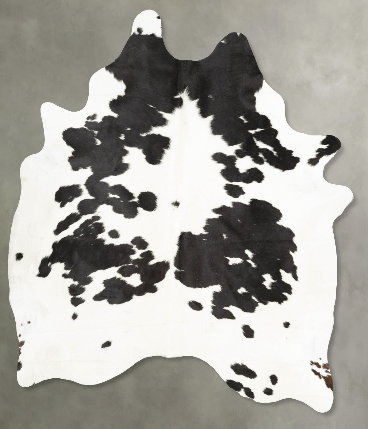 Black and White Cowhide Rug #B28220