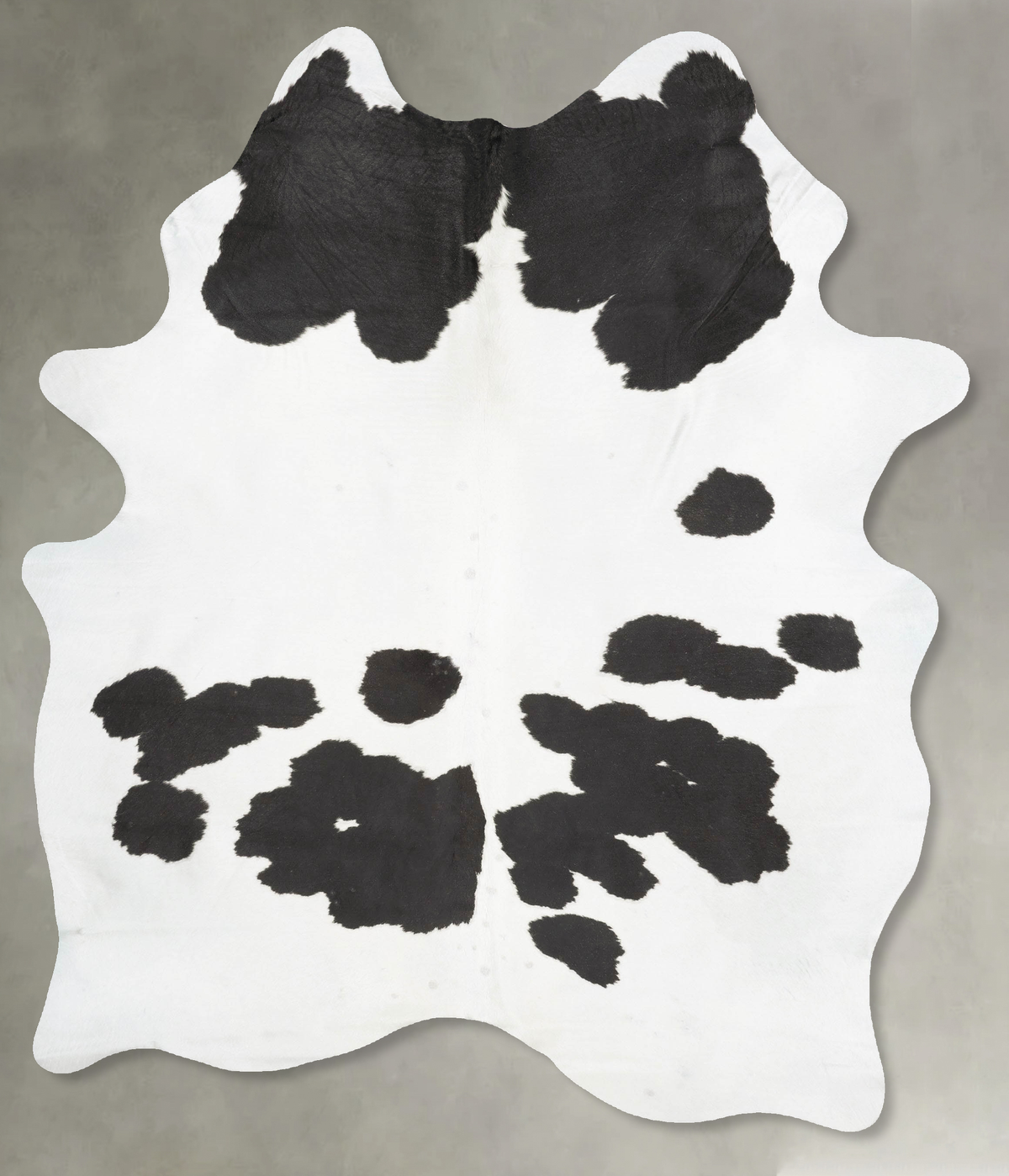 Black and White Cowhide Rug #B28222