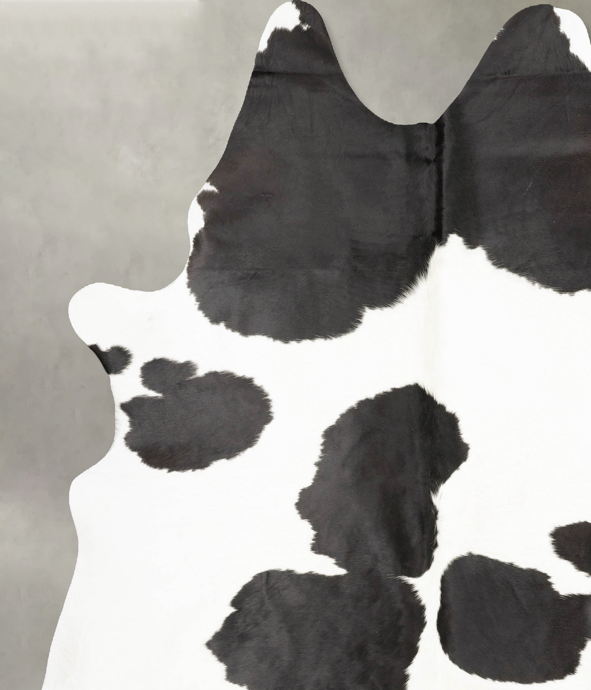 Black and White Cowhide Rug #B28223