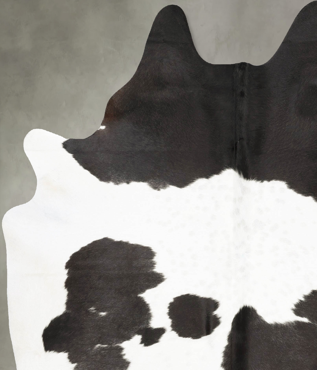 Black and White Cowhide Rug #B28224