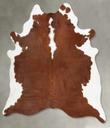 Hereford XX-Large Brazilian Cowhide Rug 8'6"H x 7'0"W #B28235 by Hudson Hides