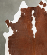 Hereford XX-Large Brazilian Cowhide Rug 8'6"H x 7'0"W #B28235 by Hudson Hides