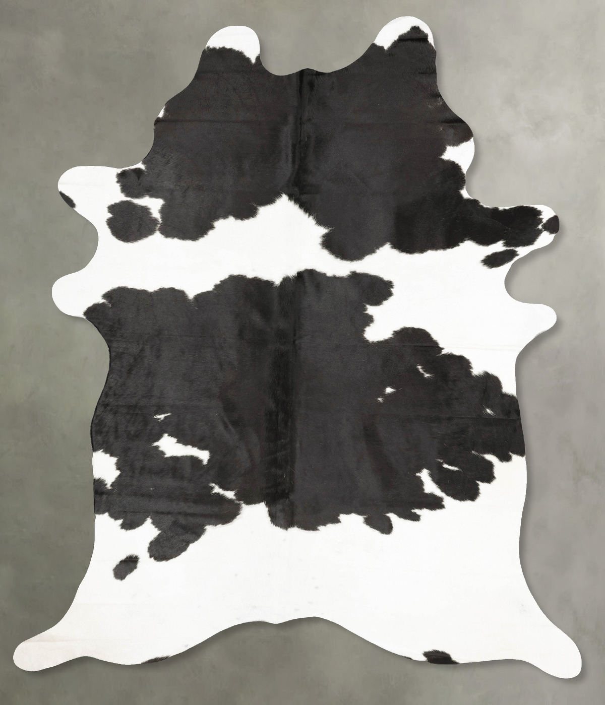 Black and White Cowhide Rug #B28276