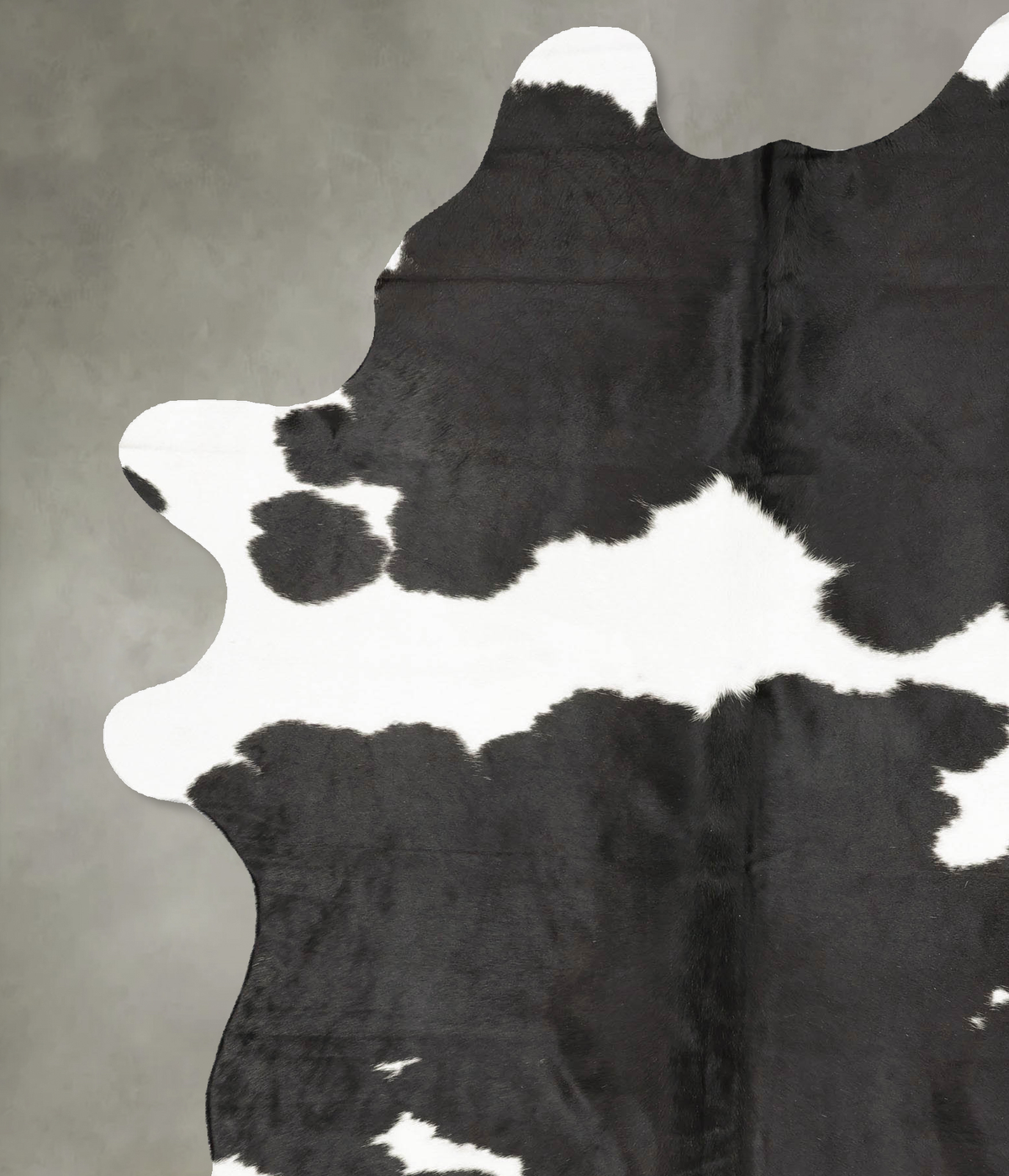 Black and White Cowhide Rug #B28276