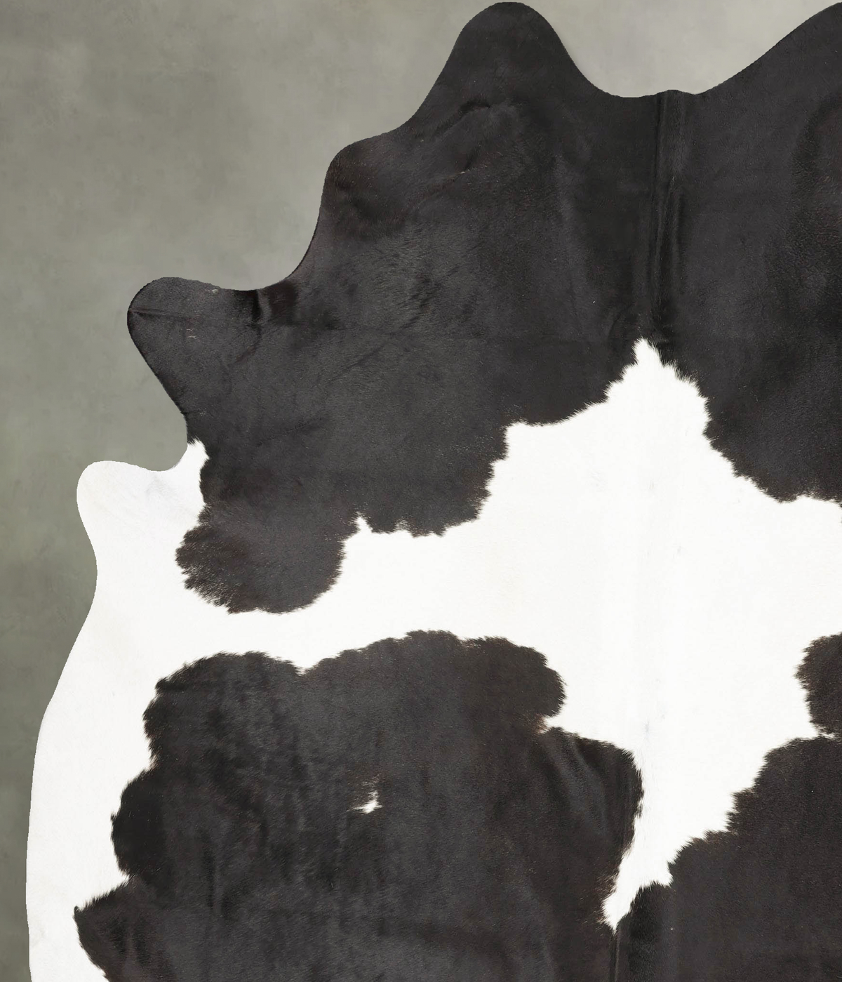 Black and White Cowhide Rug #B28277