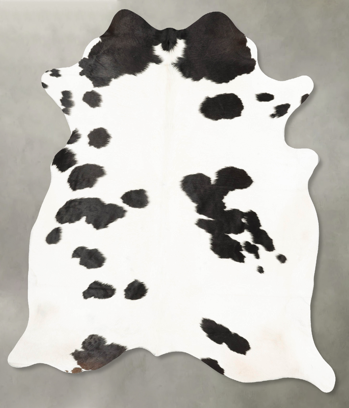 Black and White Cowhide Rug #B28279