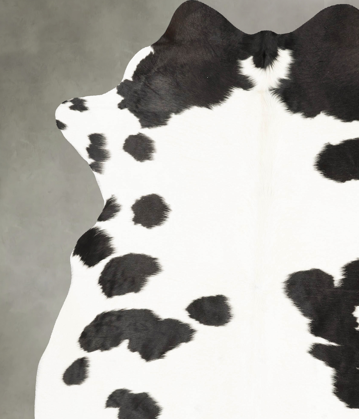 Black and White Cowhide Rug #B28279