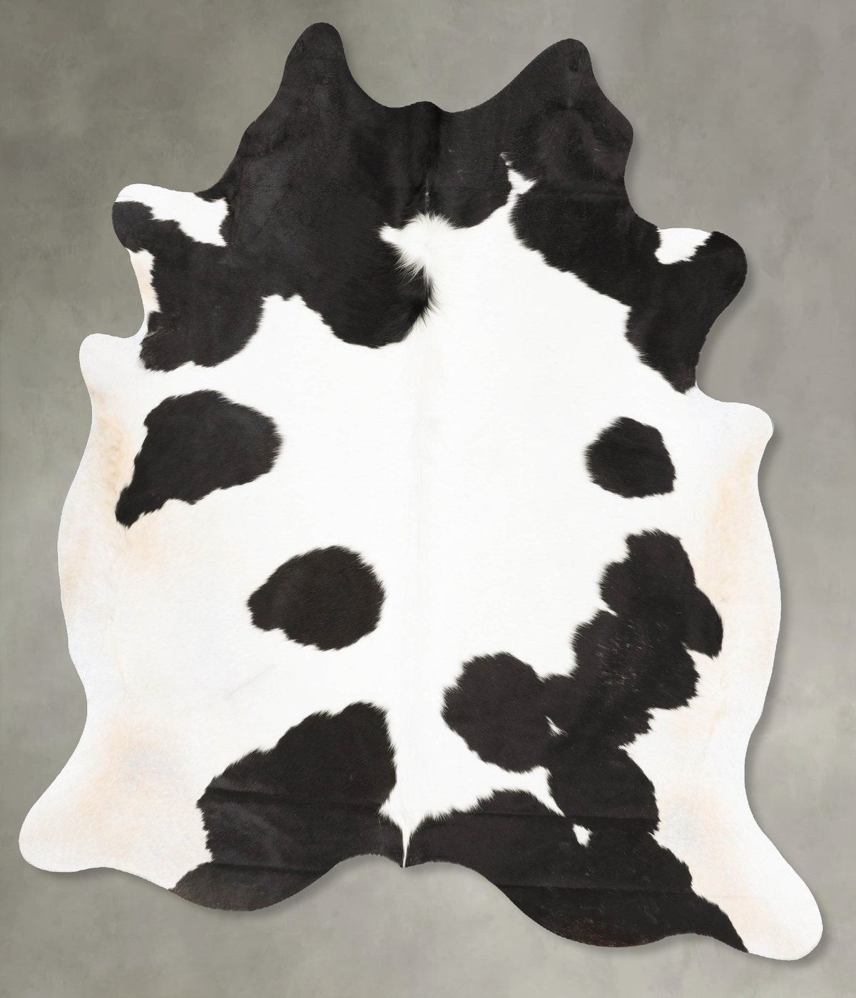 Black and White Cowhide Rug #B28282