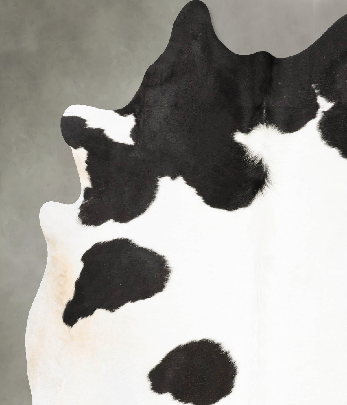 Black and White Cowhide Rug #B28282